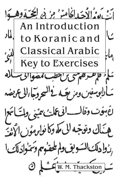 Produktbild: An Introduction to Koranic and Classical Arabic