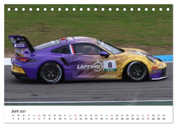 Produktbild: Motorsport aus Zuffenhausen (Tischkalender 2027 DIN A5 quer), CALVENDO Monatskalender