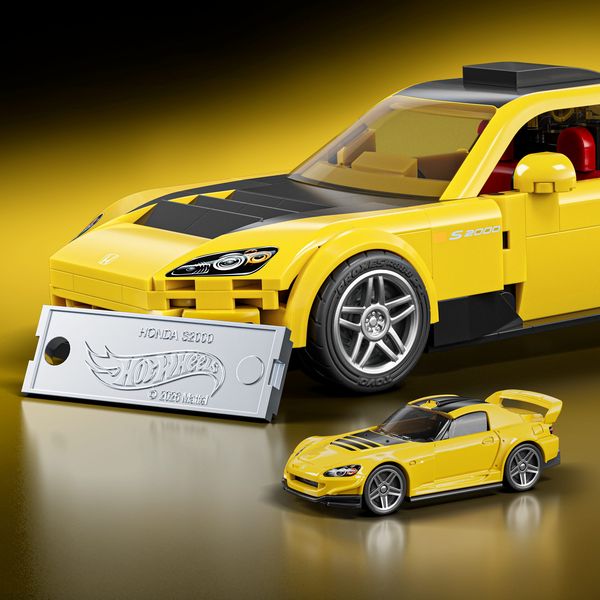 Produktbild: Mattel Brick Shop Hot Wheels Speed Honda 1