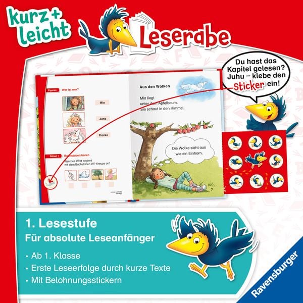 Produktbild: Leserabe 1. Lesestufe Kurz und leicht - Eine Prinzessin im Apfelbaum