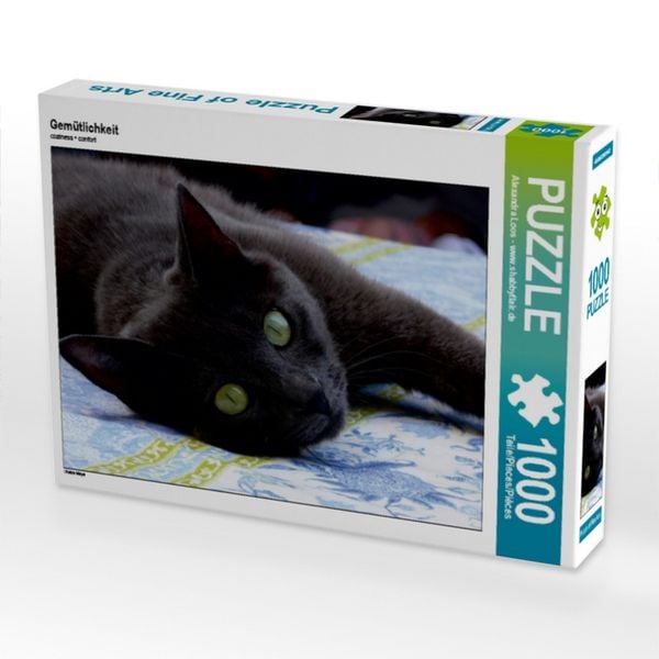 Produktbild: CALVENDO Puzzle Gem&uuml;tlichkeit | 1000 Teile Lege-Gr&ouml;&szlig;e 64x48cm Foto-Puzzle f&uuml;r gl&uuml;ckliche Stunden