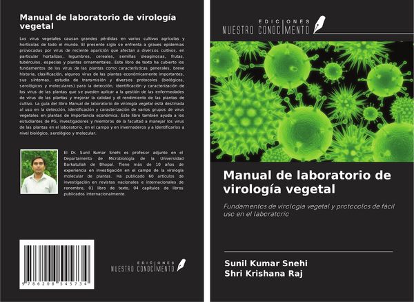 Produktbild: Manual de laboratorio de virolog&iacute;a vegetal