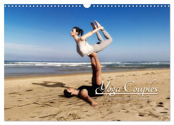 Produktbild: Yoga Couples - Harmony and Passion (Wall Calendar 2026 DIN A3 landscape), CALVENDO 12 Month Wall Calendar