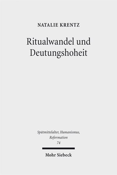 Produktbild: Ritualwandel und Deutungshoheit