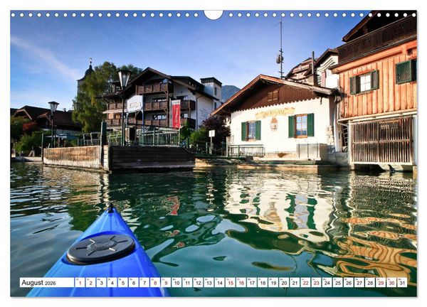 Produktbild: Kajaktour am Wolfgangsee (Wandkalender 2026 DIN A3 quer), CALVENDO Monatskalender