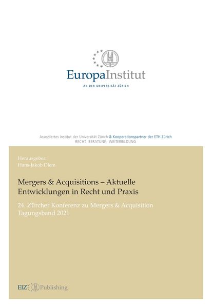 Produktbild: Mergers & Acquisitions &ndash; Aktuelle Entwicklungen in Recht und Praxis