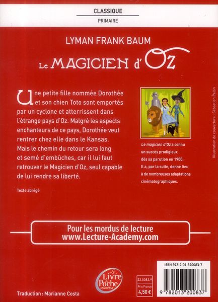 Produktbild: Le magicien d'Oz