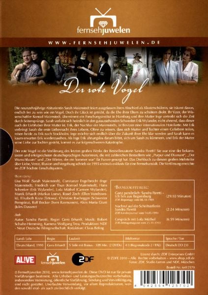 Produktbild: Der rote Vogel [2 DVDs]