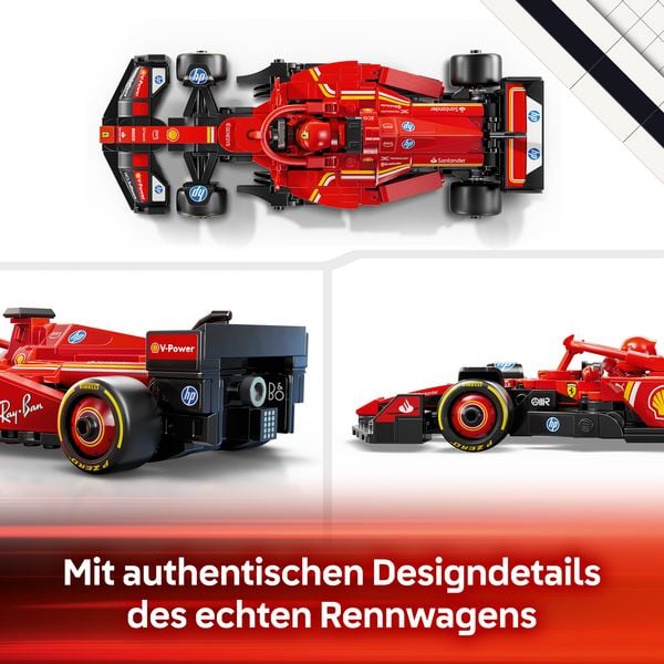 Produktbild: LEGO Speed Champions Ferrari SF-24 F1 Rennauto - Spielzeug Auto 77242