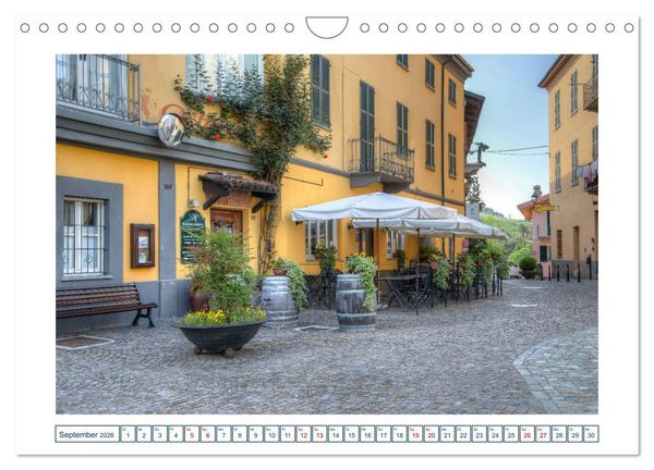 Produktbild: Piemont - am Fu&szlig; der Berge (Wandkalender 2026 DIN A4 quer), CALVENDO Monatskalender