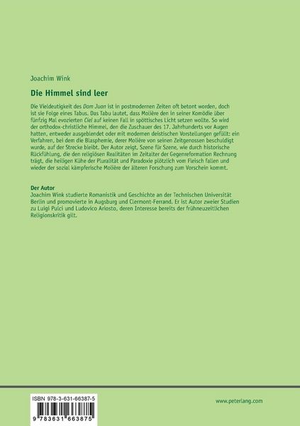Produktbild: Die Himmel sind leer
