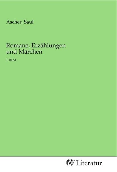 Produktbild: Romane, Erz&auml;hlungen und M&auml;rchen