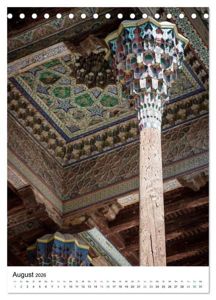Produktbild: Usbekistan - Faszinierende Architektur entlang der Seidenstra&szlig;e (Tischkalender 2026 DIN A5 hoch), CALVENDO Monatskalender