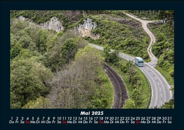 Produktbild: Landschaftskalender 2025 Fotokalender DIN A5