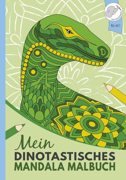 Produktbild: Mein dinotastisches Mandala Malbuch