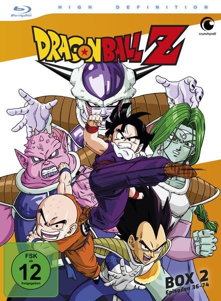 Dragonball Z - TV-Serie - Vol.2 (Episoden 36-74) [4 BRs]