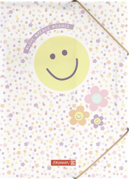 Produktbild: Brunnen Sammelmappe A4 PP Happy Hippie