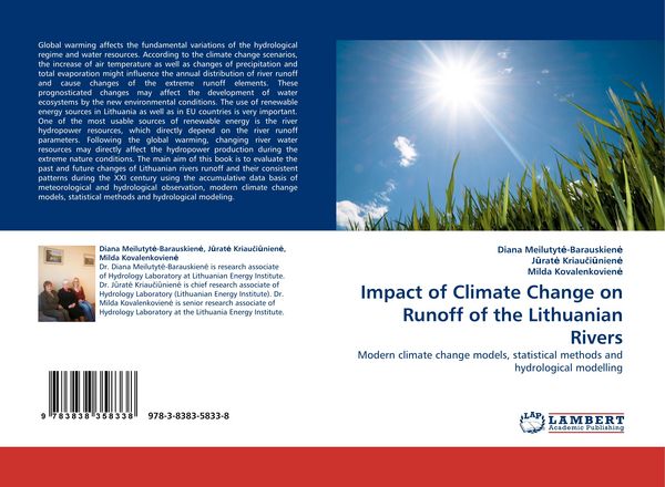 Produktbild: Impact of Climate Change on Runoff of the Lithuanian Rivers