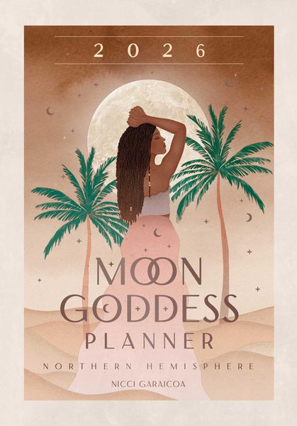 Produktbild: 2026 Moon Goddess Planner - Northern Hemisphere