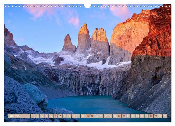 Produktbild: Patagonien - Naturwunder am Ende der Welt (Wandkalender 2026 DIN A3 quer), CALVENDO Monatskalender