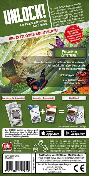 Produktbild: Unlock! - Verloren im Zeitstrudel (Einzelsz.) Box6C (Spiel)