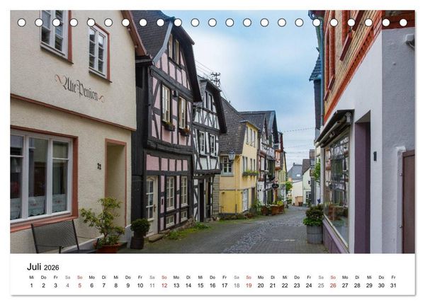 Produktbild: Der Westerwald (Tischkalender 2026 DIN A5 quer), CALVENDO Monatskalender
