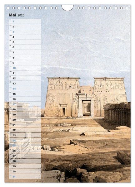 Produktbild: &Auml;gyptens Tempel (Wandkalender 2026 DIN A4 hoch), CALVENDO Monatskalender