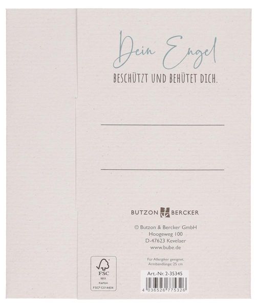 Produktbild: Textil-Armband - Dein Engel