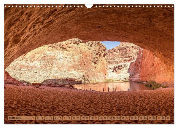 Produktbild: Colorado River Rafting im Grand Canyon (Wandkalender 2026 DIN A3 quer), CALVENDO Monatskalender