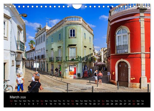 Produktbild: Algarve - the gold coast of Portugal (Wall Calendar 2026 DIN A4 landscape), CALVENDO 12 Month Wall Calendar