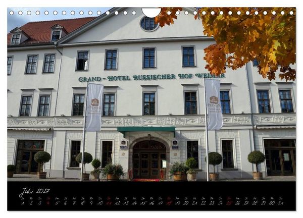 Produktbild: Weimar (Wandkalender 2027 DIN A4 quer), CALVENDO Monatskalender