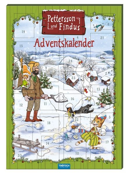 Magnet-Adventskalender 'Pettersson & Findus'