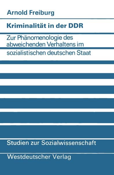 Produktbild: Kriminalit&auml;t in der DDR