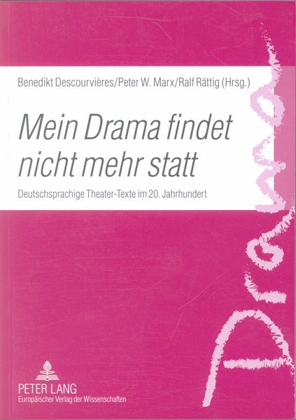 Produktbild: &laquo;Mein Drama findet nicht mehr statt&raquo;