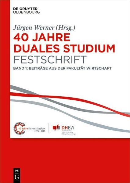 Produktbild: 40 Jahre Duales Studium. Festschrift