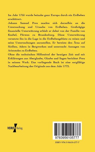 Produktbild: Versuch einer Sismotheologie