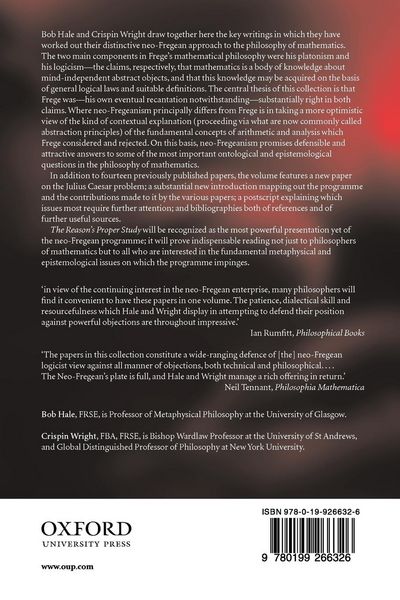 Produktbild: The Reason's Proper Study