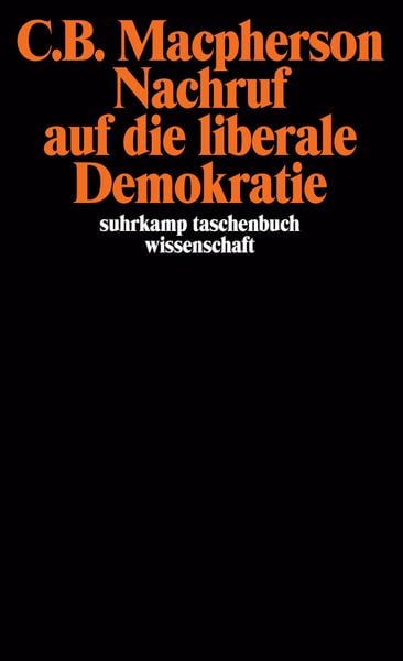 Produktbild: Nachruf auf die liberale Demokratie