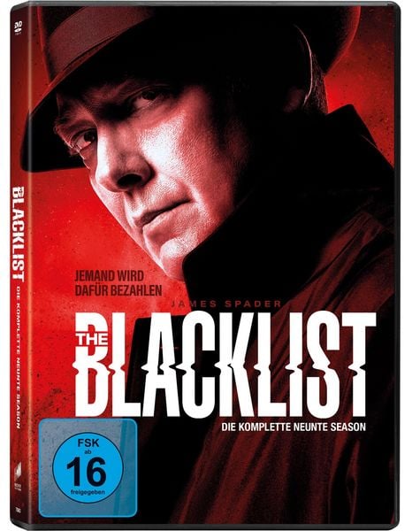 Produktbild: The Blacklist - Die komplette neunte Season [5 DVDs]