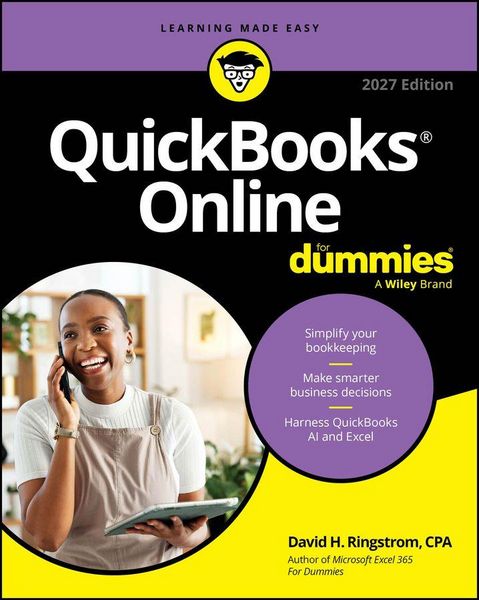 Produktbild: QuickBooks Online For Dummies, 2027 Edition