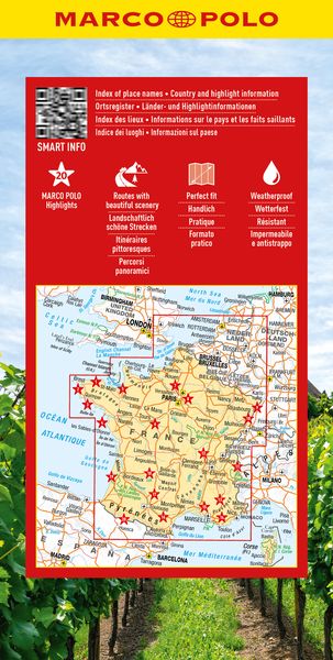 Produktbild: MARCO POLO Reisekarte Frankreich 1:950.000