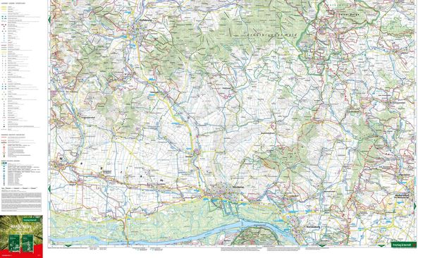 Produktbild: Westliches Weinviertel, Wander + Radkarte 1:50.000