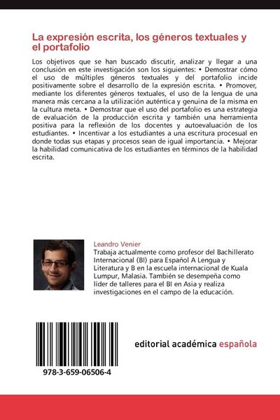 Produktbild: La expresi&oacute;n escrita, los g&eacute;neros textuales y el portafolio