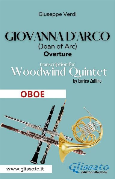 Produktbild: Giovanna d'Arco - Woodwind Quintet (OBOE)