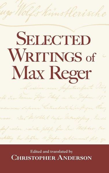 Produktbild: Selected Writings of Max Reger