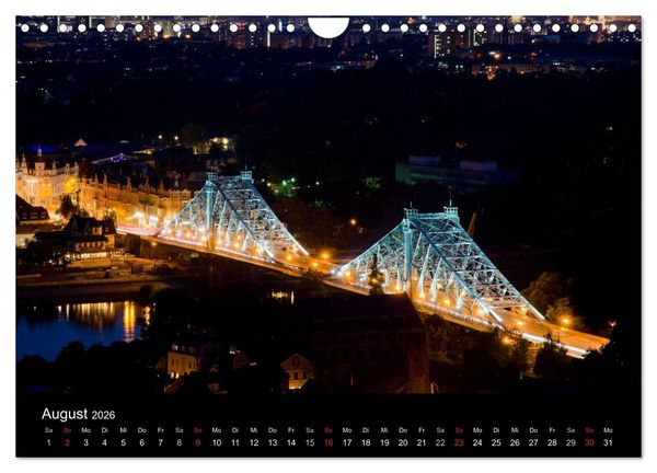 Produktbild: Dresden und Umgebung (Wandkalender 2026 DIN A4 quer), CALVENDO Monatskalender
