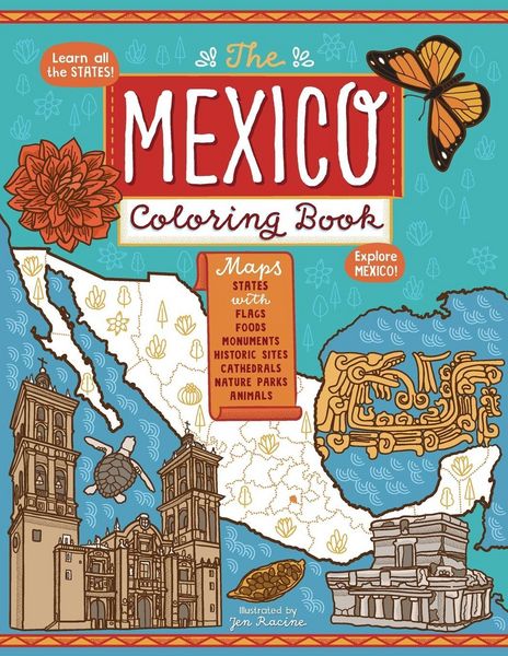 Produktbild: The Mexico Coloring Book