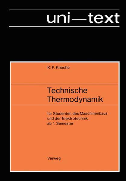Produktbild: Technische Thermodynamik
