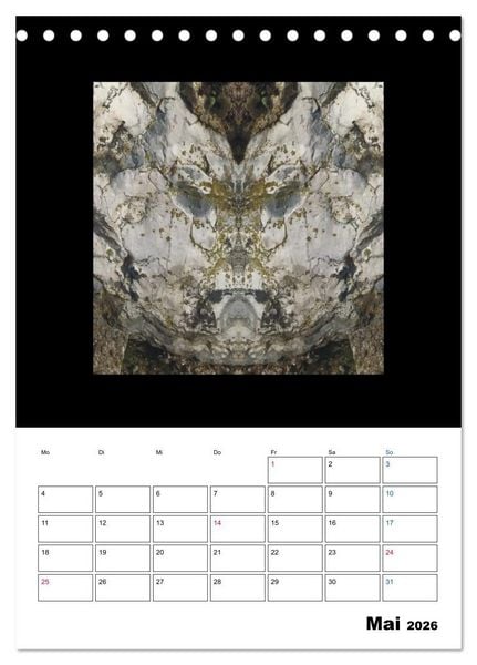 Produktbild: Nature's Faces (Tischkalender 2026 DIN A5 hoch), CALVENDO Monatskalender
