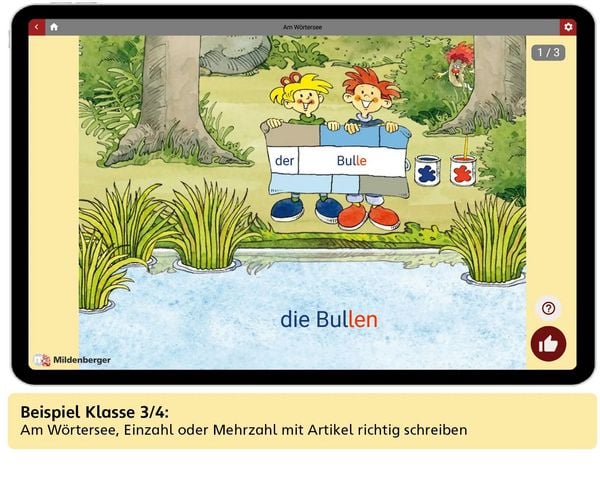 Produktbild: Das W&ouml;rterbuch f&uuml;r die Grundschule, inkl. Lernsoftware online